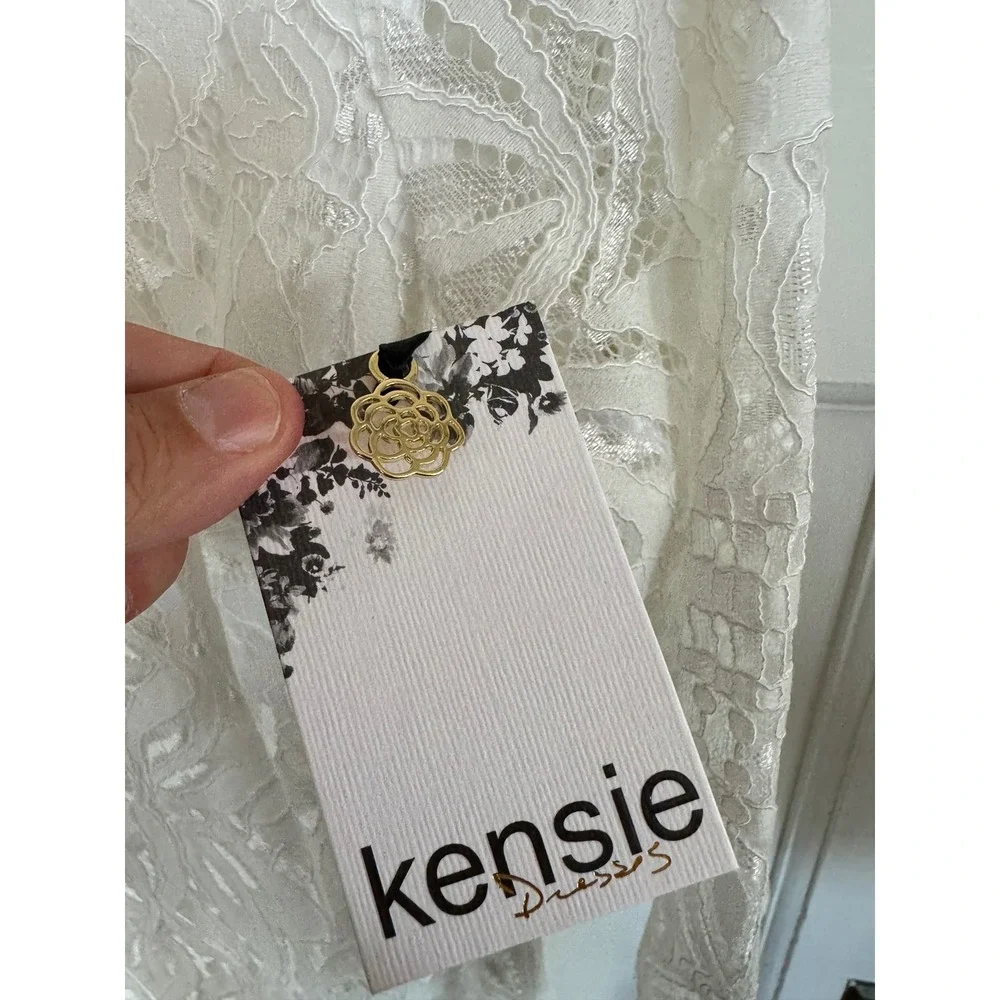 NWT Kensie white lace dress size 2
